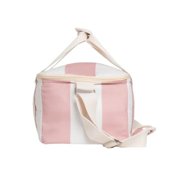 Business & Pleasure Co. The Holiday Cooler Bag - Pink Capri Stripe - Picture 2 of 10
